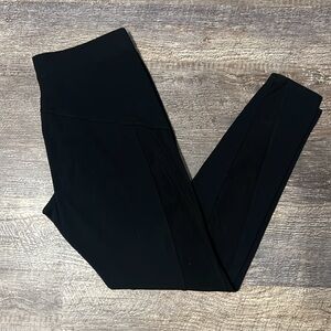 Express mesh black leggings size small